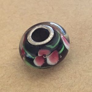 International Bullion Brokers 925 SS glass charm